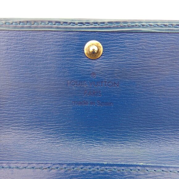 LOUIS VUITTON key case Epo Blue USED - Picture 8 of 12